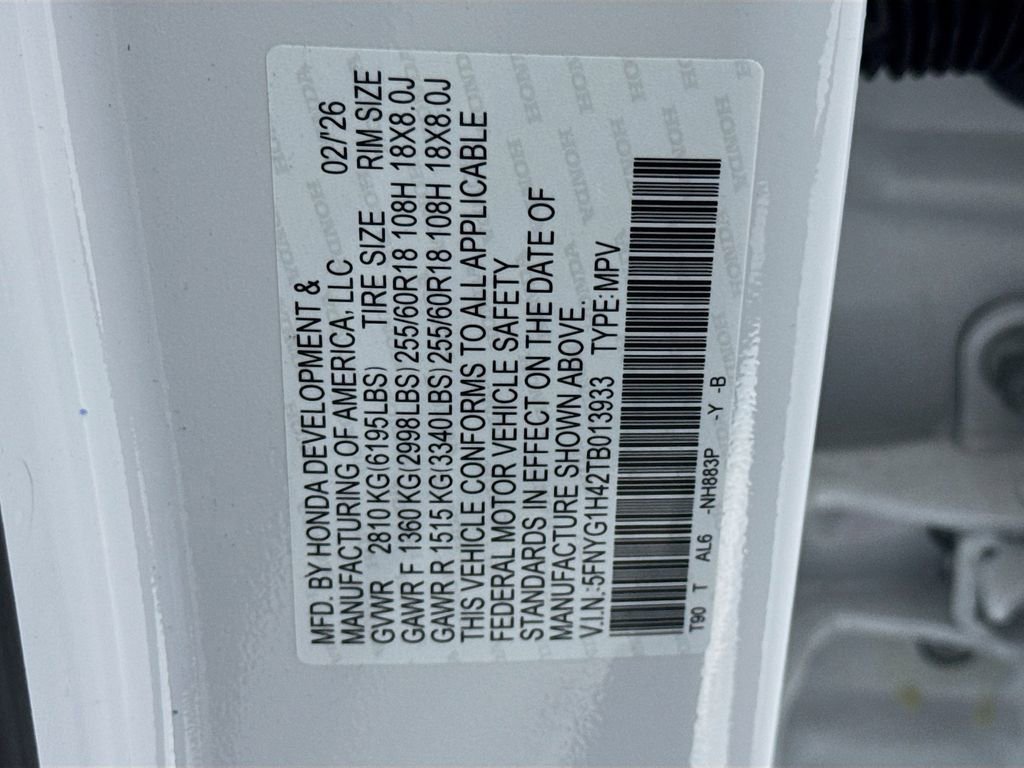 New 2026 Honda Pilot EX-L image 43