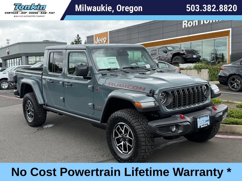 New 2026 Jeep Gladiator Rubicon w/ Steel Power Dome Hood Package AWD/4WD image 1