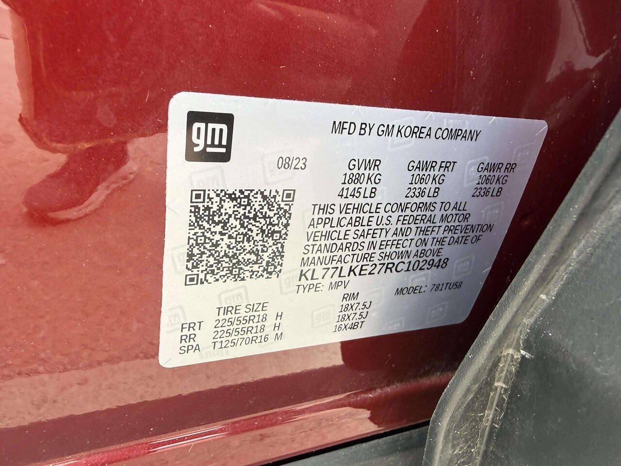Used 2024 Chevrolet Trax ACTIV FWD image 22