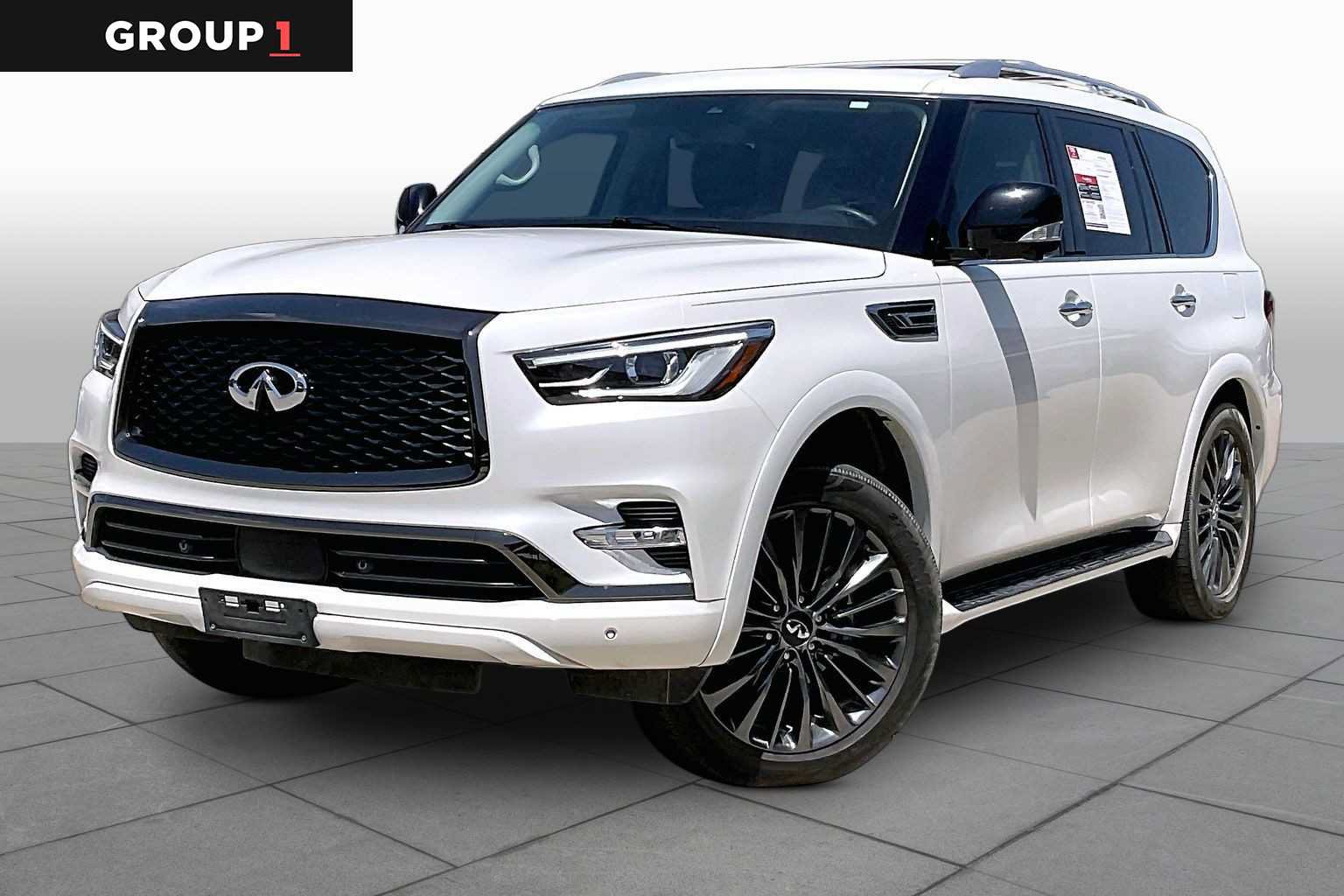 Used 2021 INFINITI QX80 Premium Select w/ Cargo Package AWD/4WD image 1