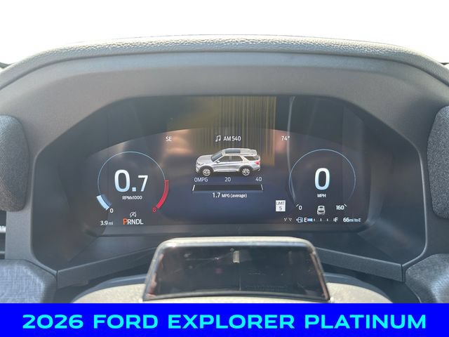 New 2026 Ford Explorer Platinum w/ LUX Leather Package AWD/4WD image 2