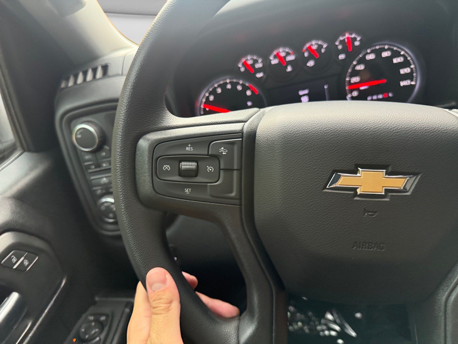 New 2026 Chevrolet Silverado 1500 Custom w/ Turbomax Blackout Package AWD/4WD image 24