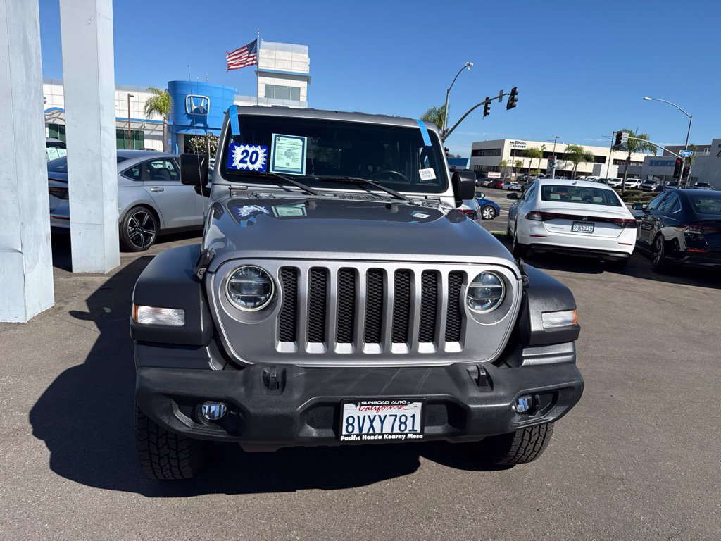 Used 2020 Jeep Wrangler Unlimited Sport S AWD/4WD image 9
