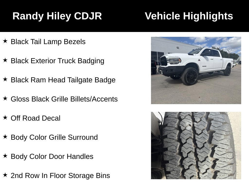 Used 2021 RAM 2500 Laramie w/ Night Edition AWD/4WD image 17