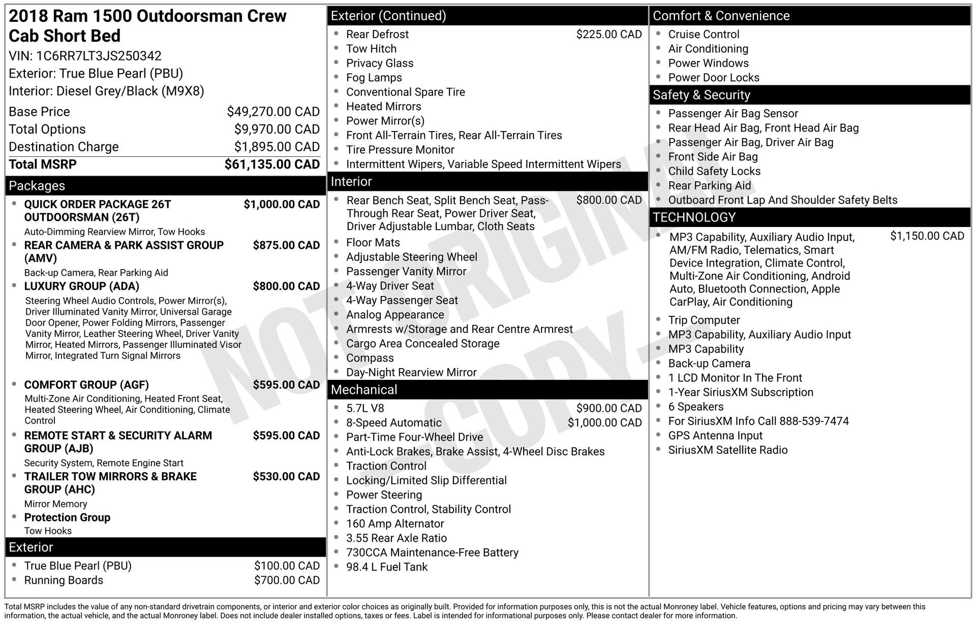 Used 2018 RAM 1500 Outdoorsman image 44