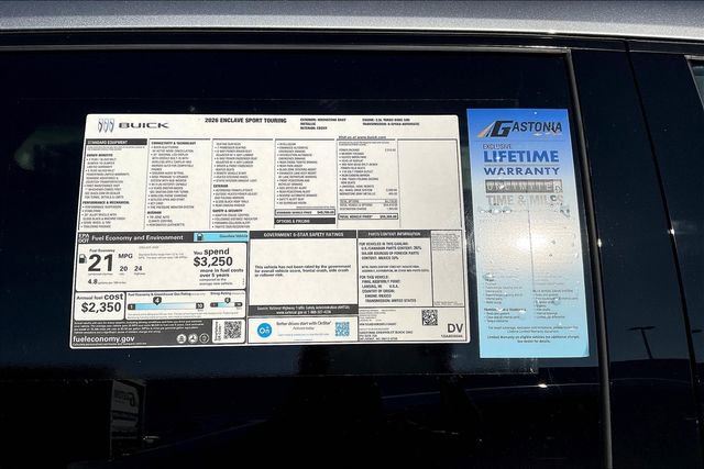 New 2026 Buick Enclave Sport Touring w/ Power Package image 14