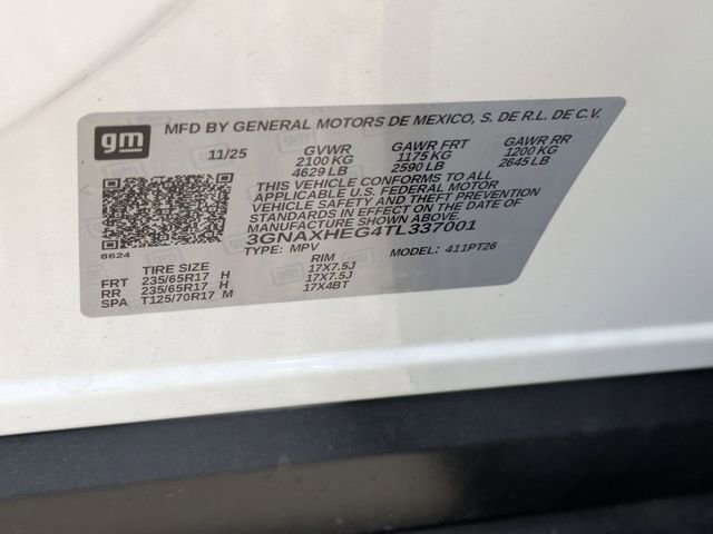 New 2026 Chevrolet Equinox LT image 36