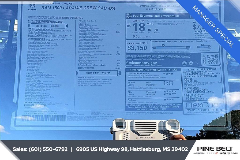 New 2026 RAM 1500 Laramie w/ Night Edition image 12