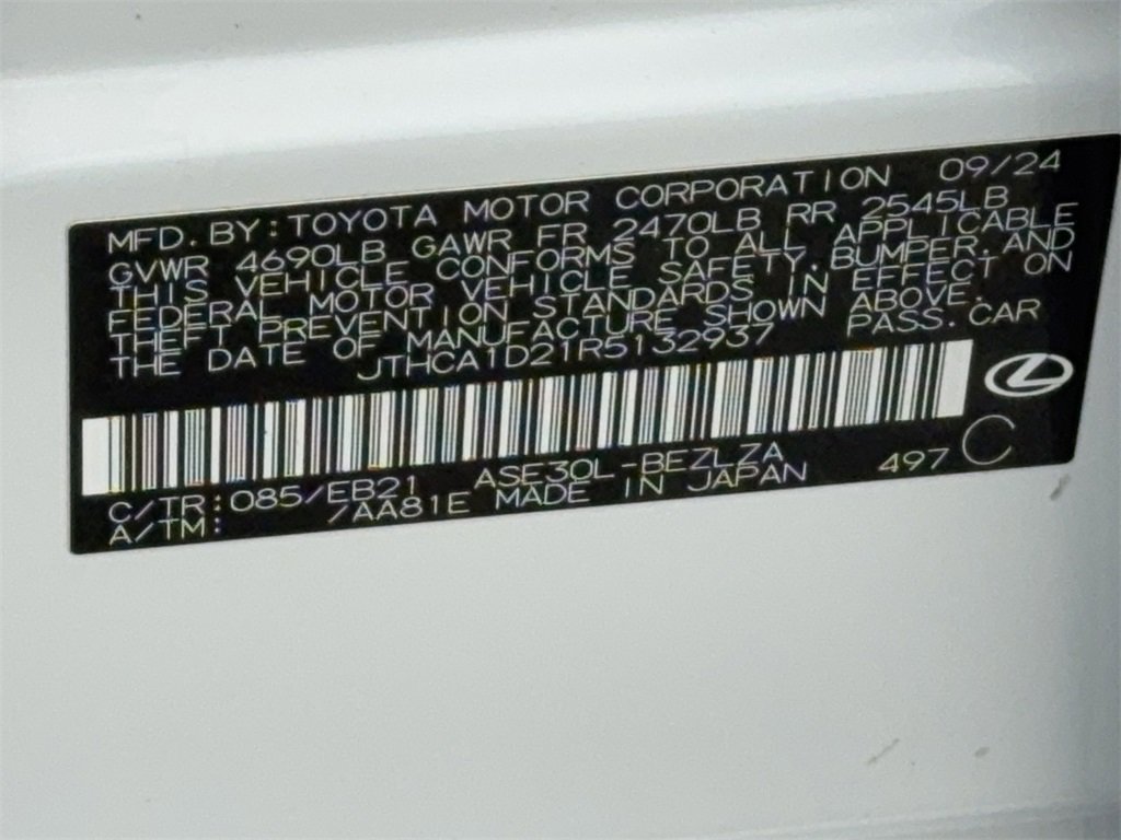 Used 2024 Lexus IS 300 w/ Comfort Package image 55