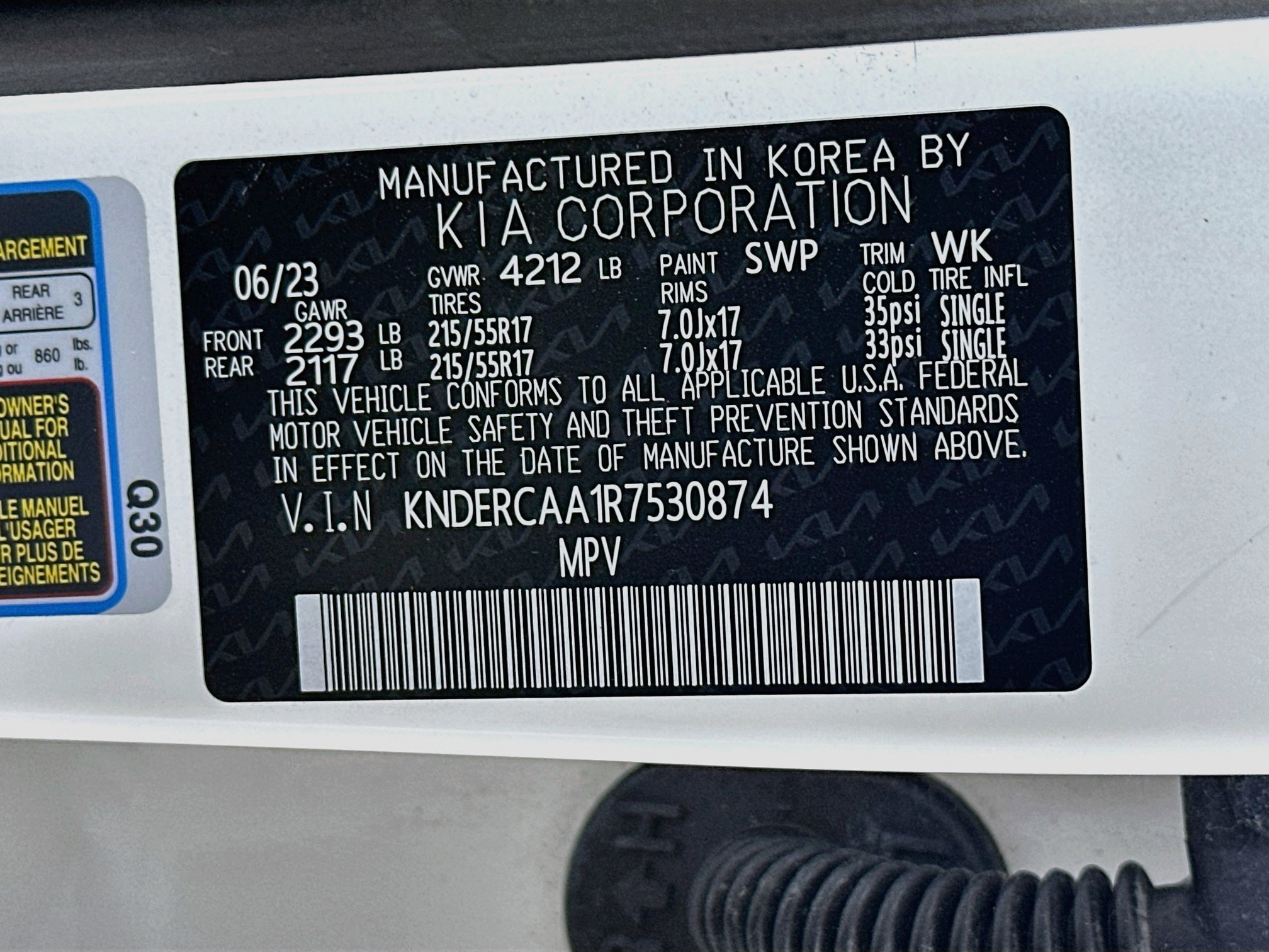 Certified 2024 Kia Seltos EX AWD/4WD image 32