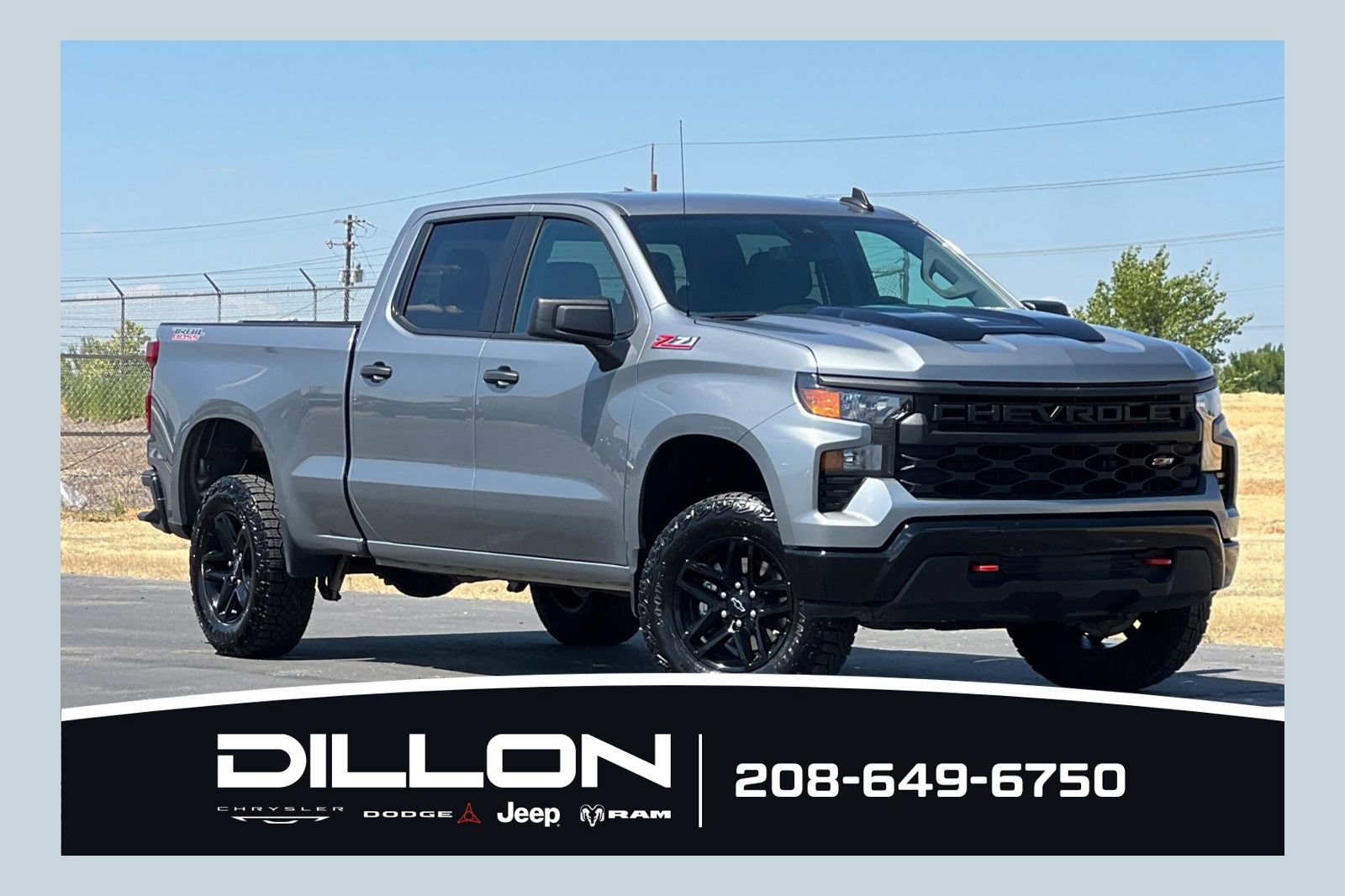 Used 2025 Chevrolet Silverado 1500 Custom Trail Boss AWD/4WD image 1