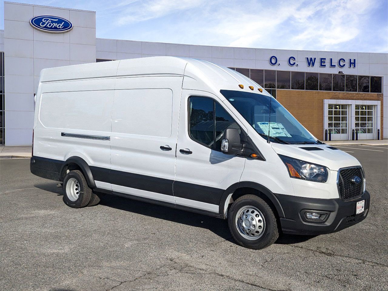 New 2024 Ford Transit 350 148 High Roof DRW AWD w/ Exterior Upgrade Package