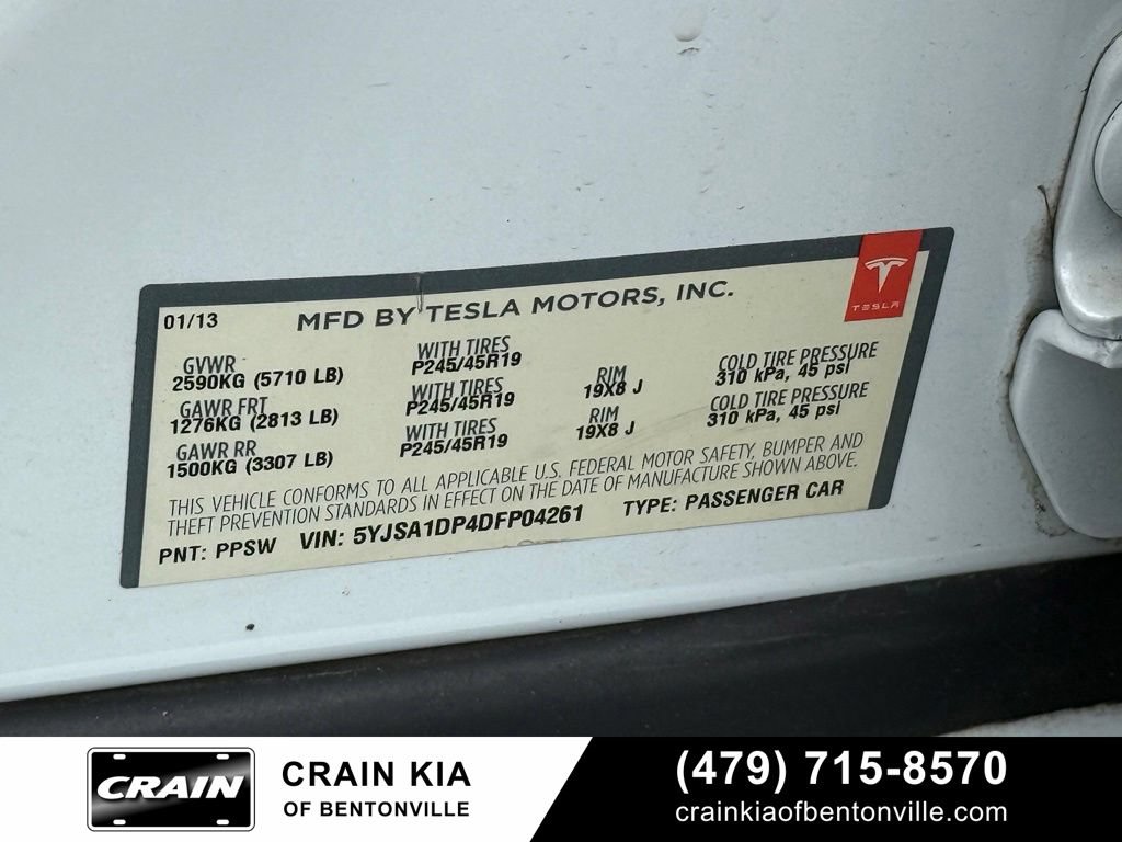 Used 2013 Tesla Model S Performance RWD image 32
