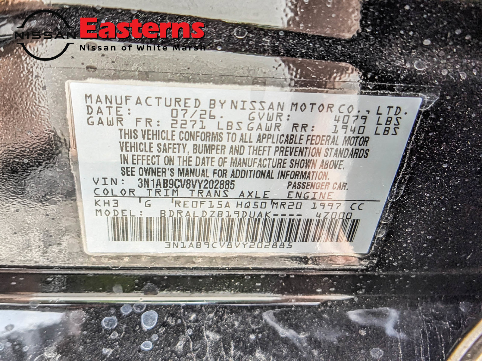 New 2027 Nissan Sentra SV w/ SV Convenience Package FWD image 29