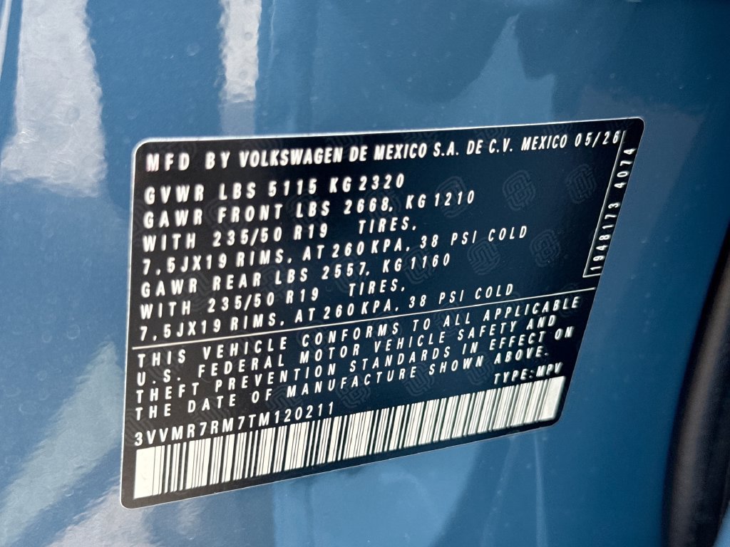 New 2026 Volkswagen Tiguan SE AWD/4WD image 29