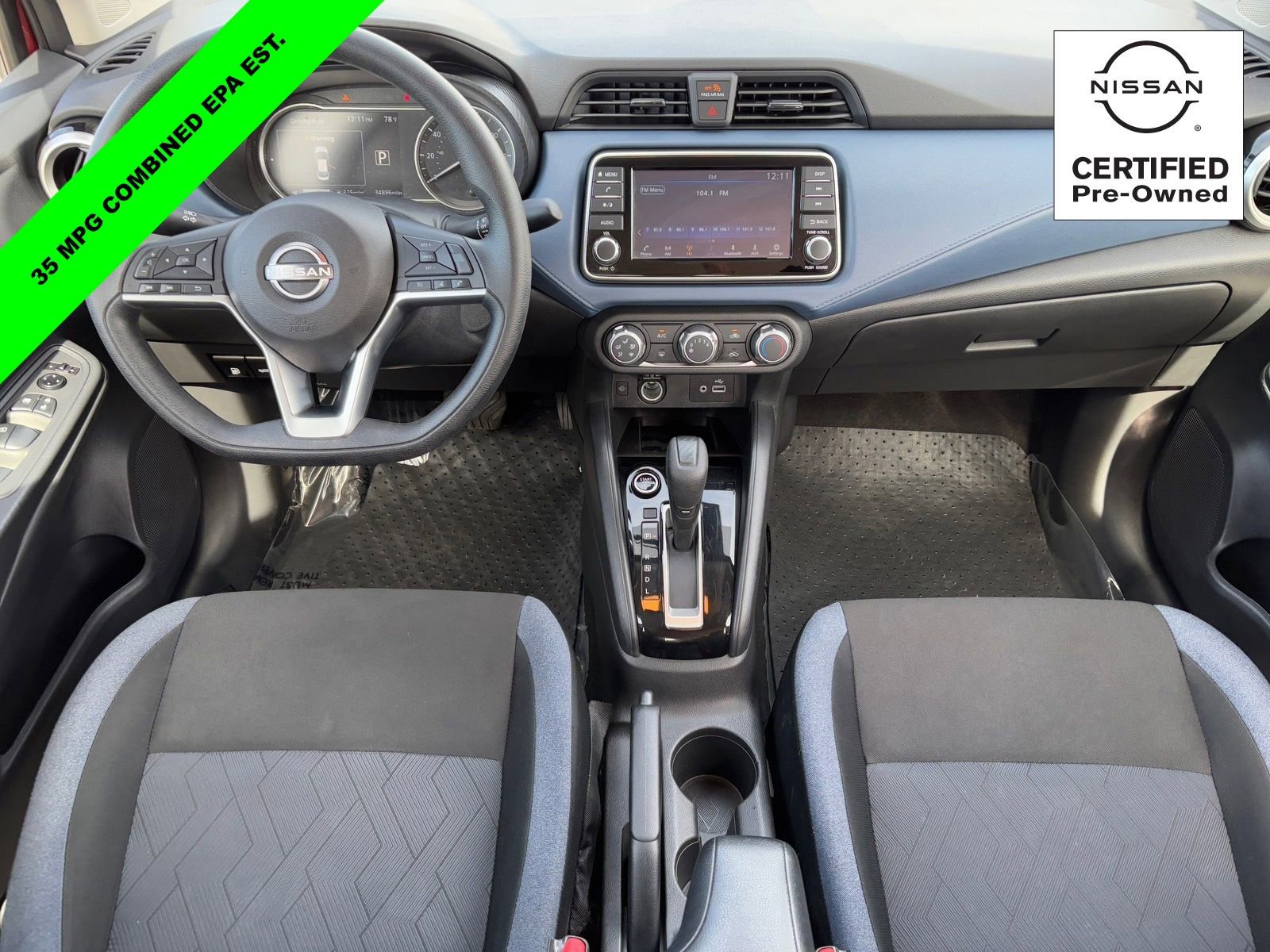 Certified 2025 Nissan Versa SV FWD image 12