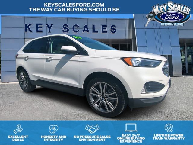 Certified 2023 Ford Edge Titanium w/ Class II Trailer Tow Package AWD/4WD image 1