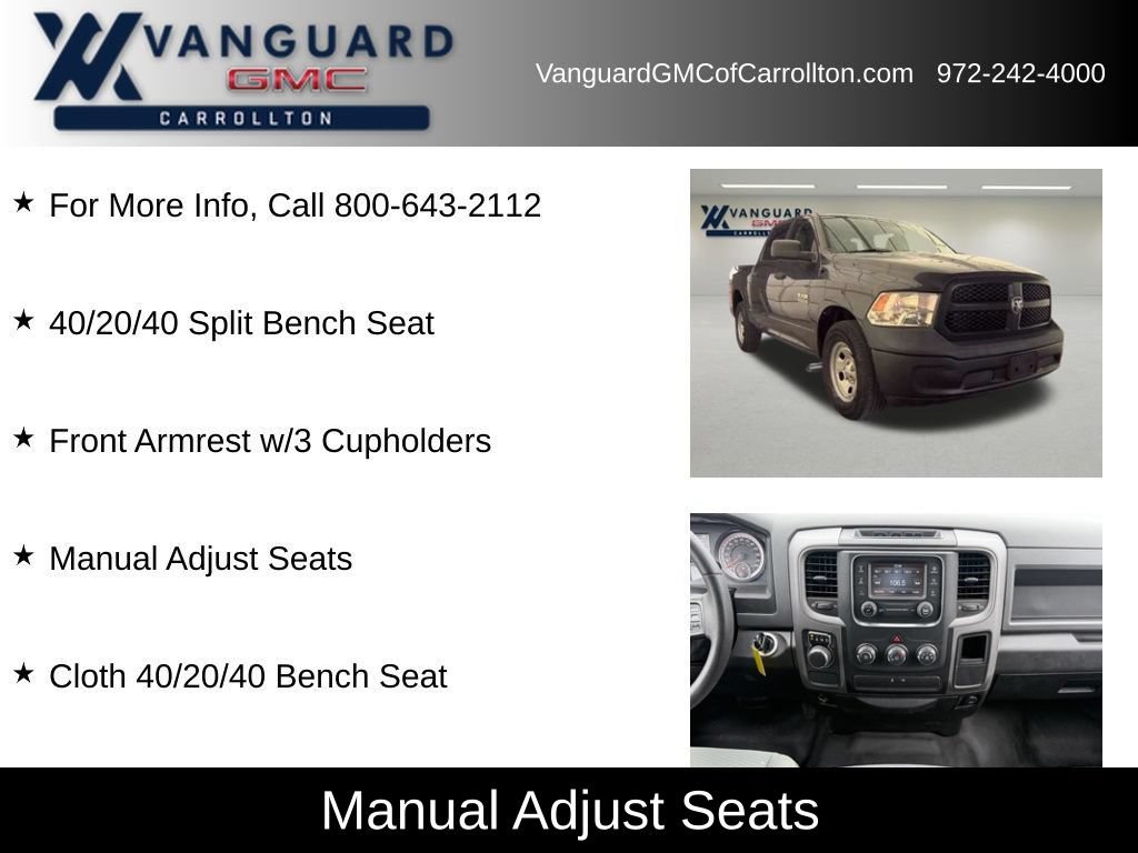 Used 2018 RAM 1500 Tradesman w/ Popular Equipment Group RWD image 14