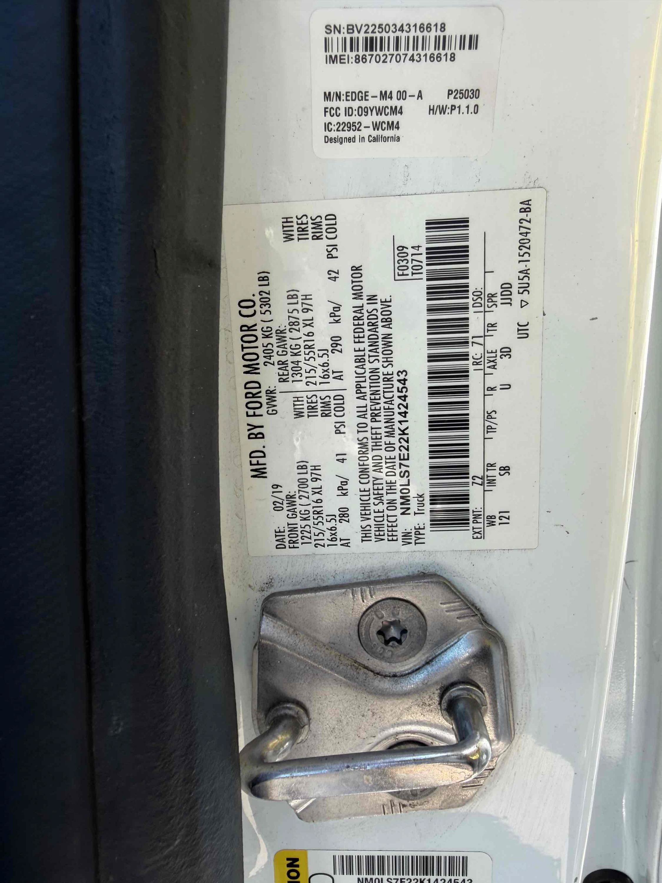 Used 2019 Ford Transit Connect XL FWD image 21