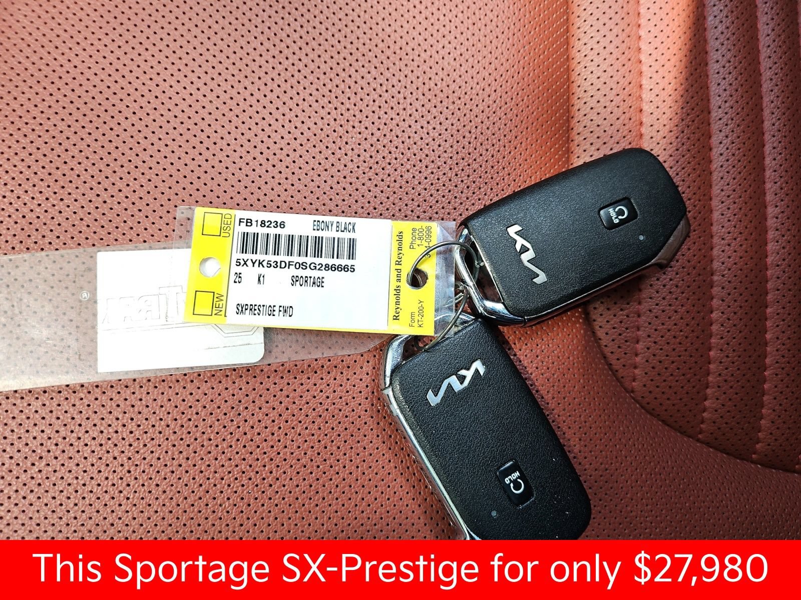 Used 2025 Kia Sportage SX FWD image 24