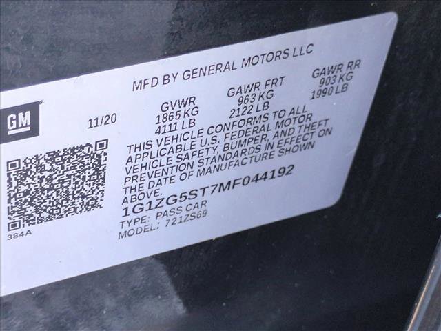 Used 2021 Chevrolet Malibu RS FWD image 23