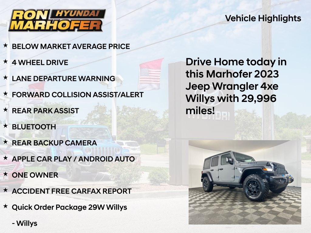 Used 2023 Jeep Wrangler Unlimited w/ Convenience Group AWD/4WD image 15