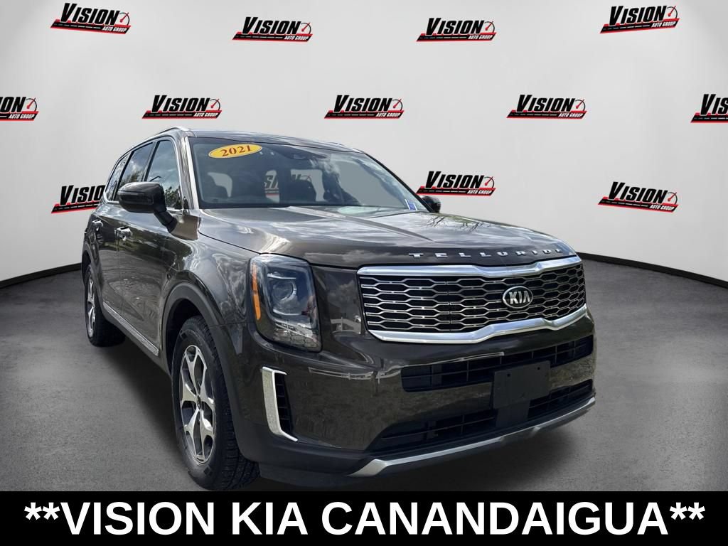 Used 2021 Kia Telluride EX AWD/4WD image 3