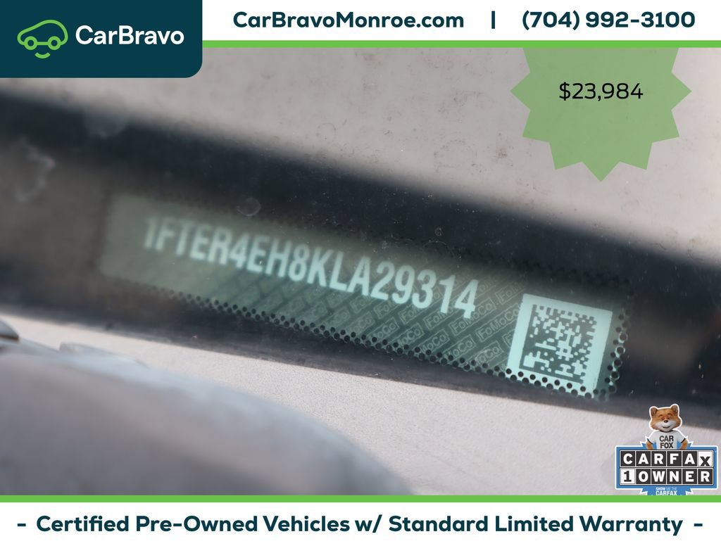 Used 2019 Ford Ranger Lariat w/ Equipment Group 501A Mid RWD image 14