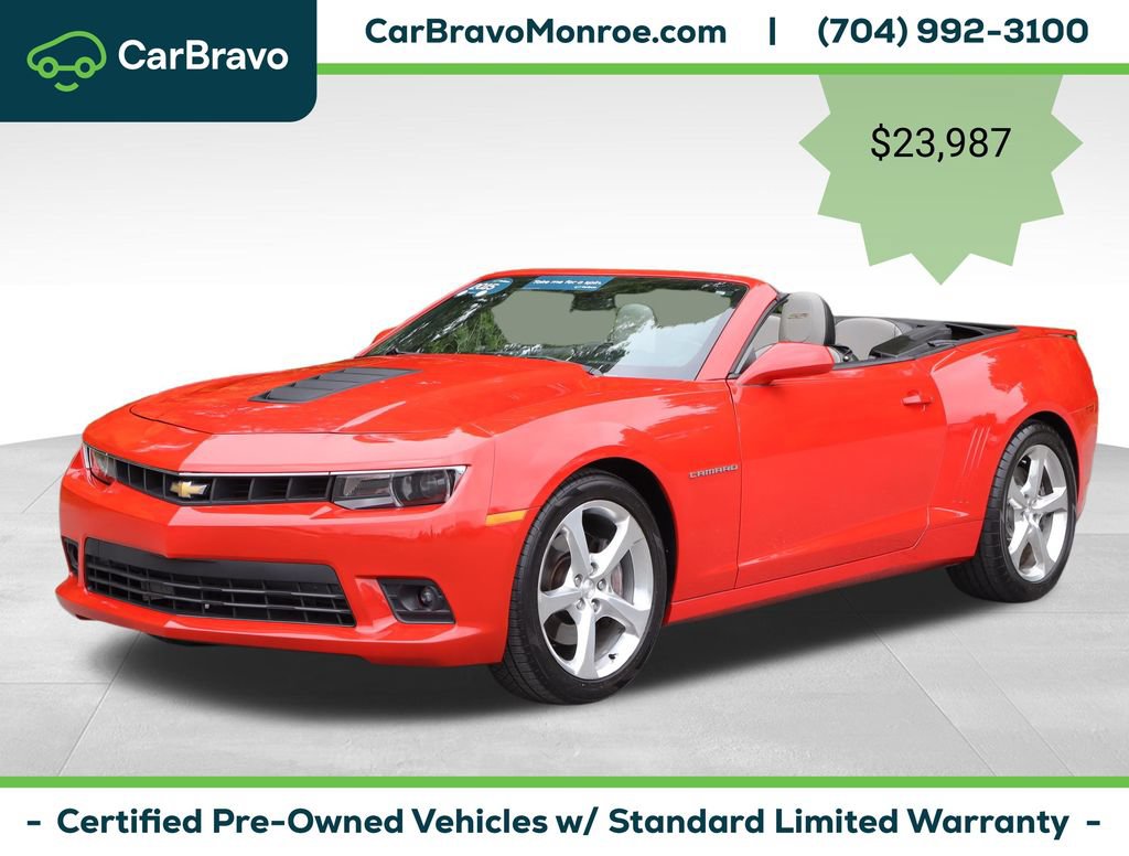 Certified 2015 Chevrolet Camaro SS w/ RS Package RWD image 45