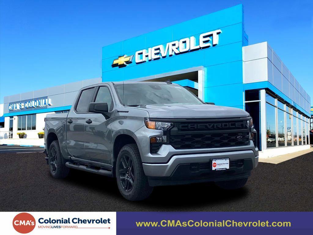 New 2026 Chevrolet Silverado 1500 Custom w/ Turbomax Blackout Package