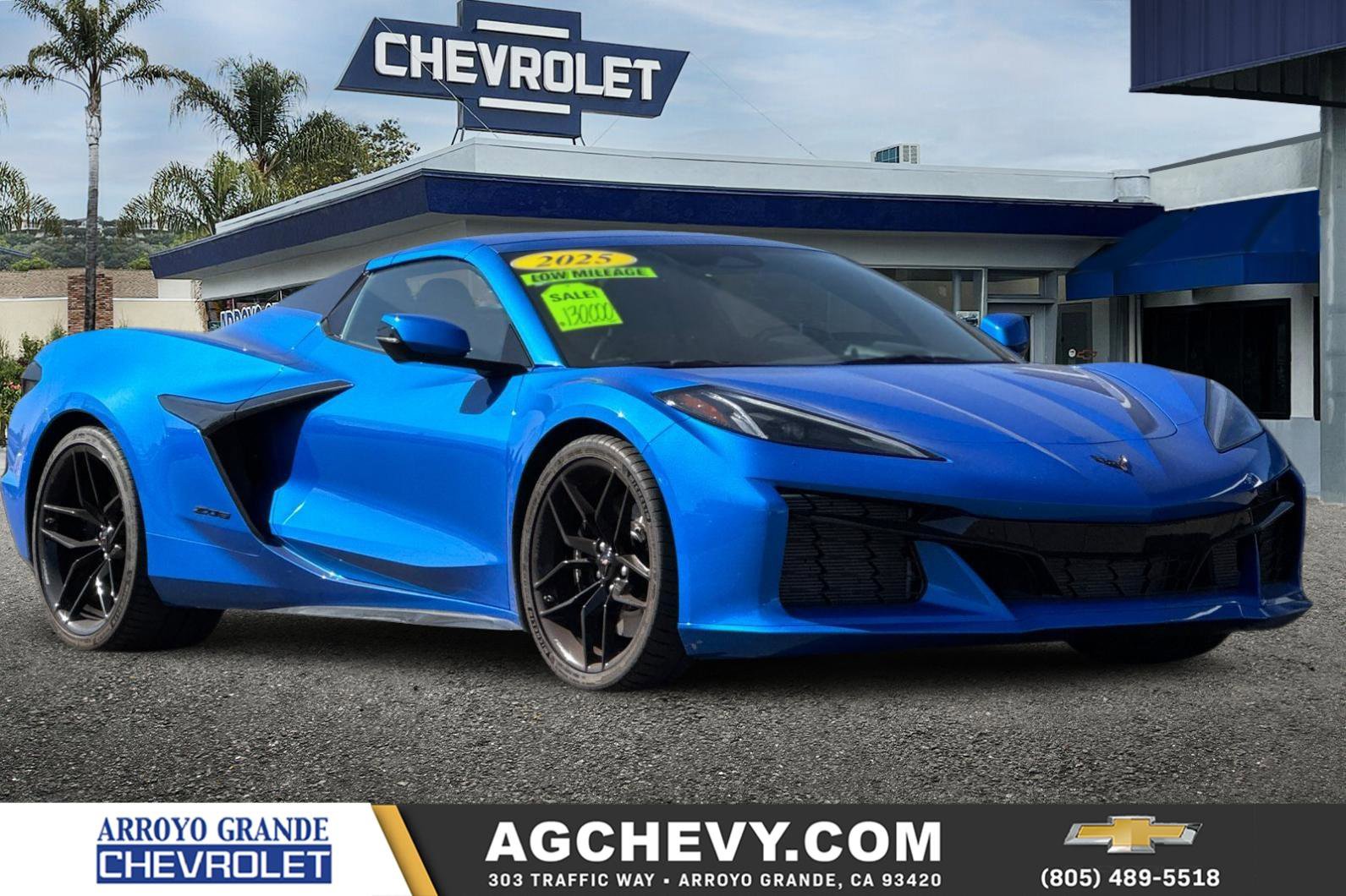 Used 2025 Chevrolet Corvette Z06 w/ Stealth Interior Trim Package image 1