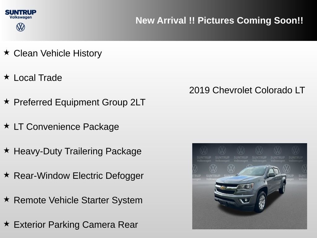 Used 2019 Chevrolet Colorado LT w/ LT Convenience Package RWD image 6