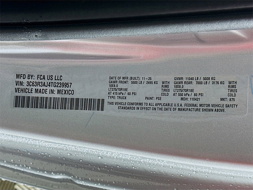 New 2026 RAM 3500 Tradesman image 19