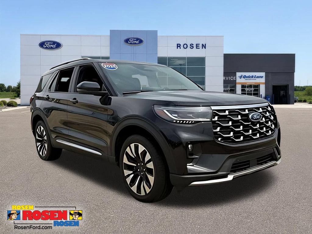 Used 2025 Ford Explorer Platinum w/ LUX Leather Package AWD/4WD image 1