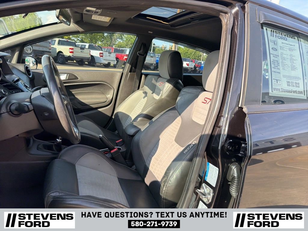 Used 2015 Ford Fiesta ST w/ ST Recaro Package FWD image 14