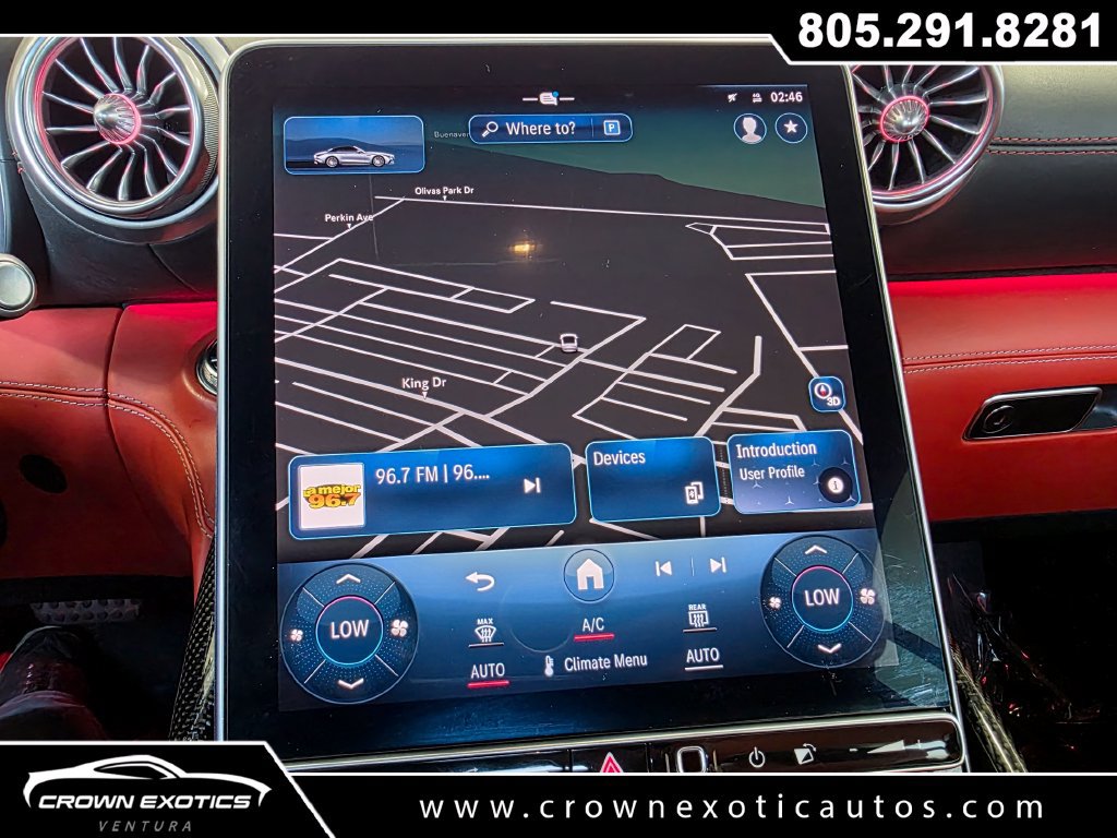 Used 2023 Mercedes-Benz SL 63 AMG 4MATIC w/ Driver Assistance Package image 37