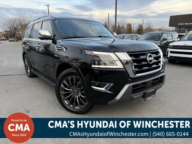 Used 2022 Nissan Armada Platinum w/ Captain's Chairs Package