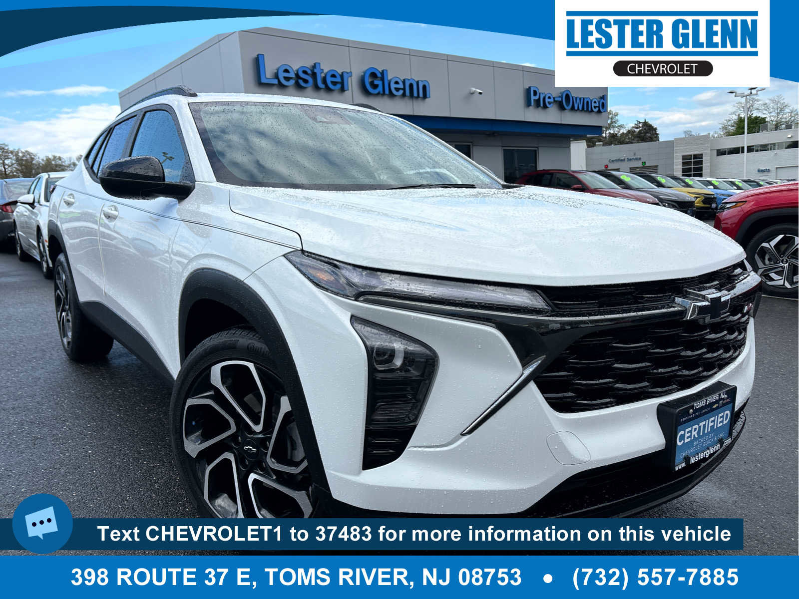 Certified 2025 Chevrolet Trax RS w/ Driver Confidence Package FWD image 1
