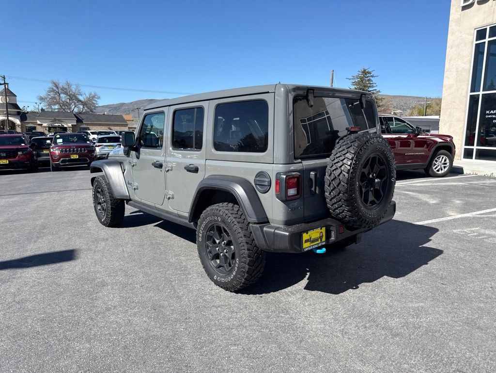 Used 2023 Jeep Wrangler Unlimited w/ Sun & Screen Package AWD/4WD image 7
