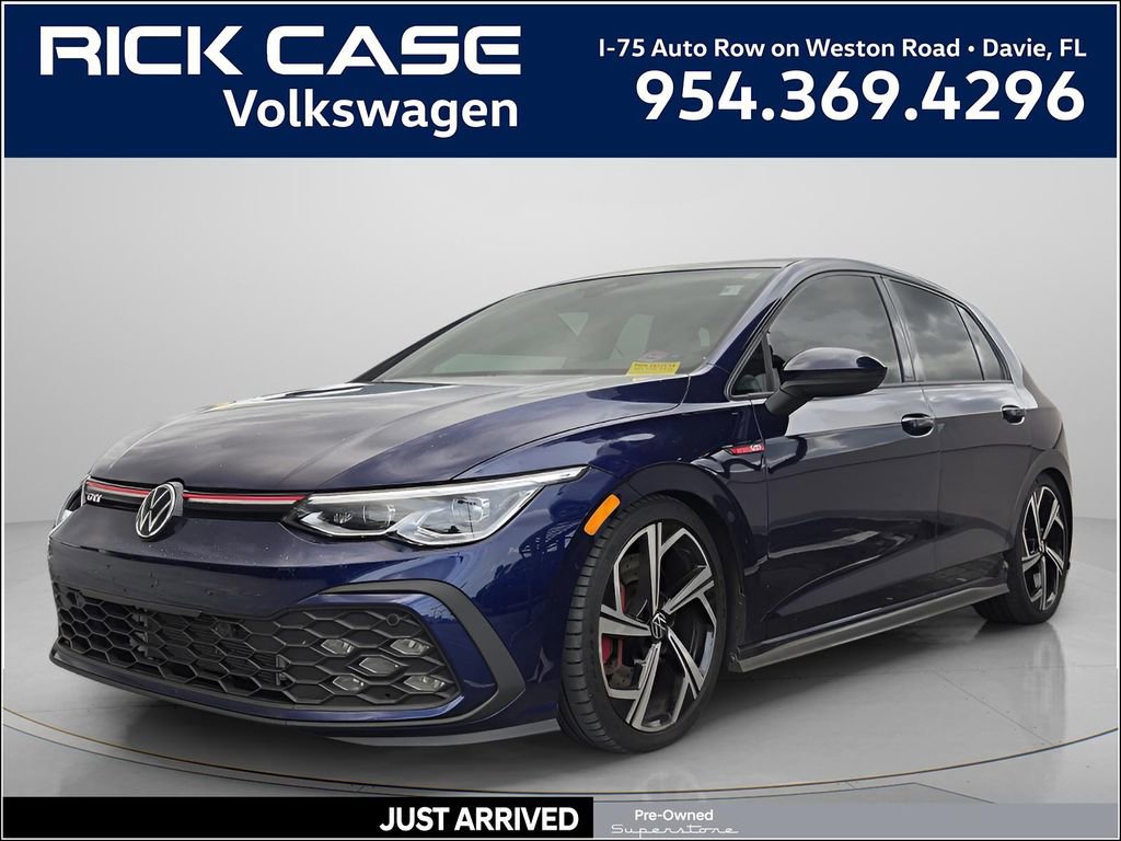 Used 2024 Volkswagen GTI SE FWD image 1