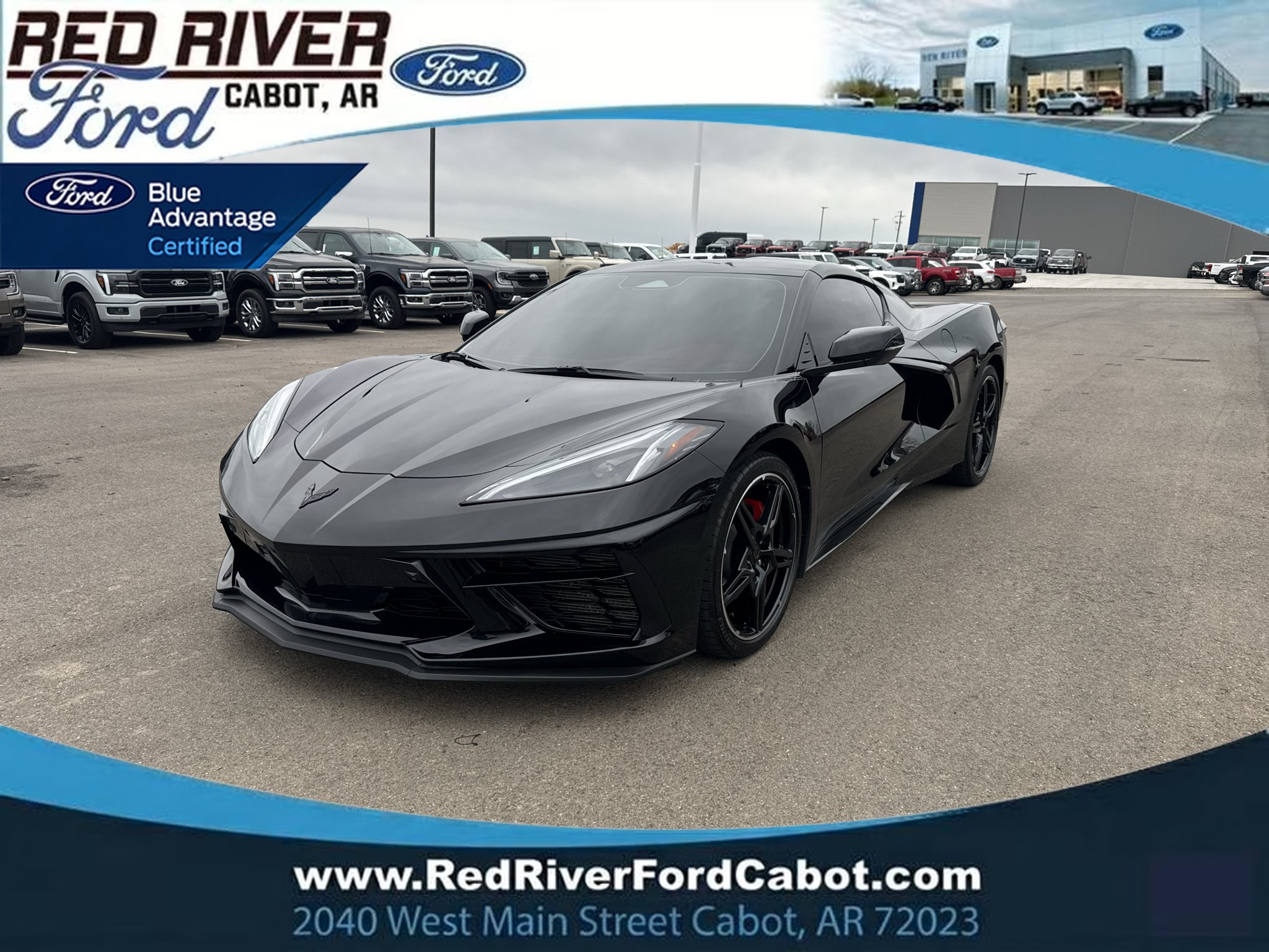 Used 2024 Chevrolet Corvette Stingray Premium Cpe w/ LPO, Roadside Safety Package