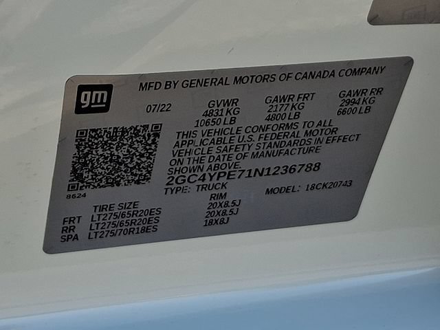 Used 2022 Chevrolet Silverado 2500 LTZ w/ LTZ Premium Package AWD/4WD image 30
