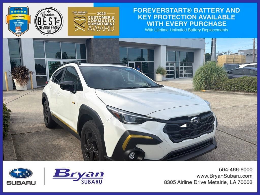 Certified 2025 Subaru Crosstrek 2.5i Sport w/ Crosstrek Mirror Package AWD/4WD video 1