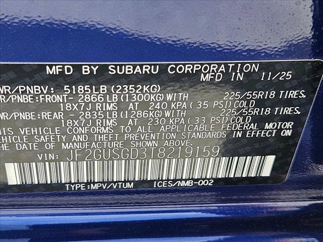 New 2026 Subaru Crosstrek 2.5i Sport image 18