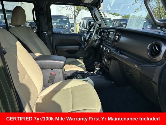 Certified 2022 Jeep Wrangler Unlimited Sport AWD/4WD image 10