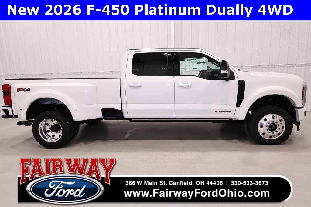 New 2026 Ford F450 Platinum