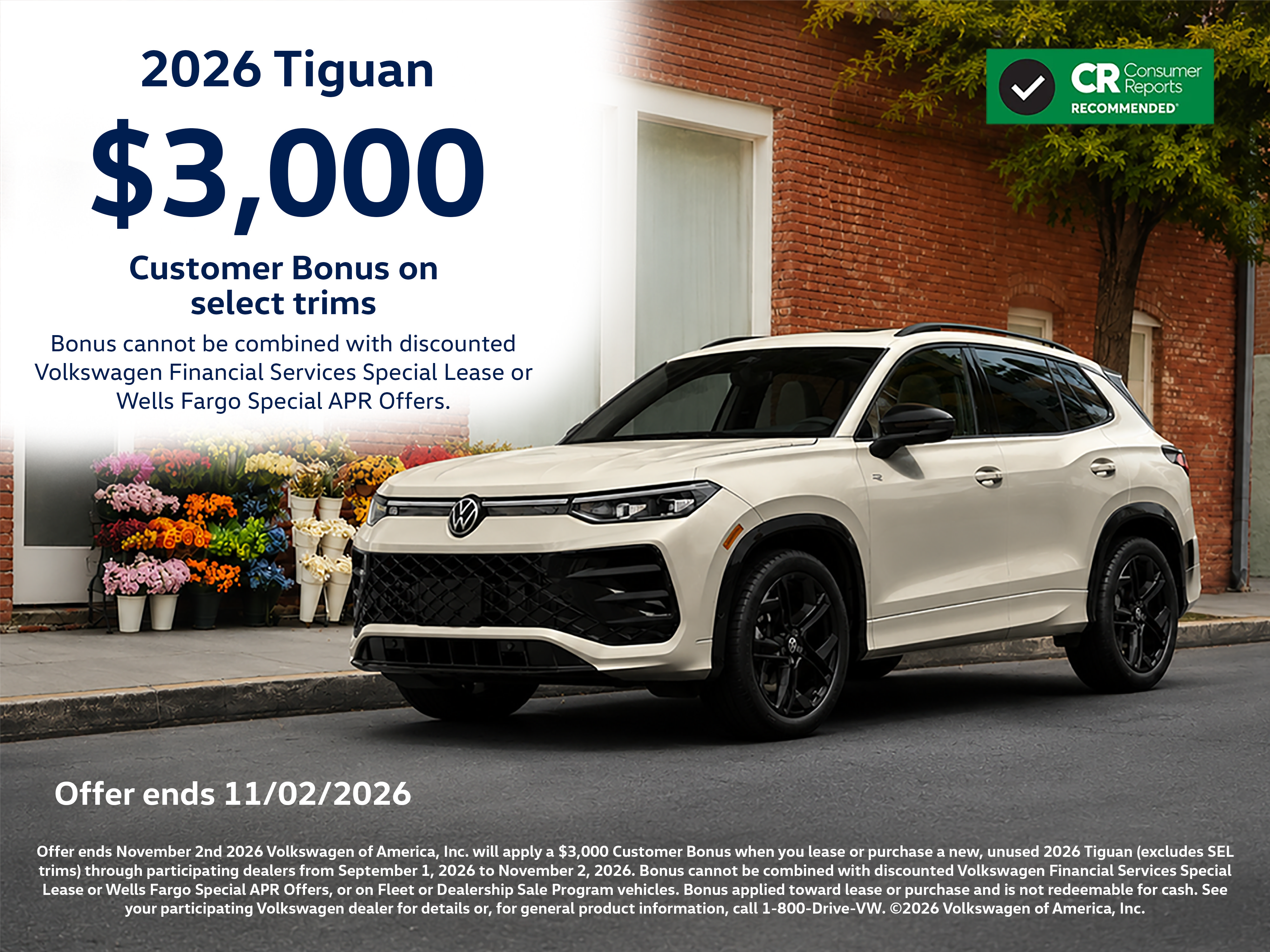 New 2026 Volkswagen Tiguan SE R-Line AWD/4WD image 2