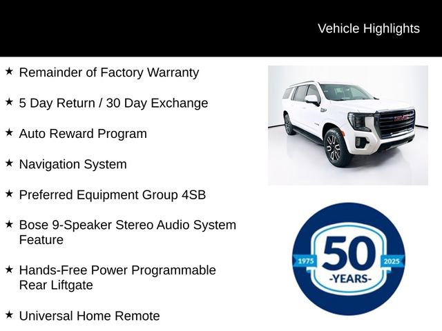 Used 2022 GMC Yukon XL AT4 AWD/4WD image 7