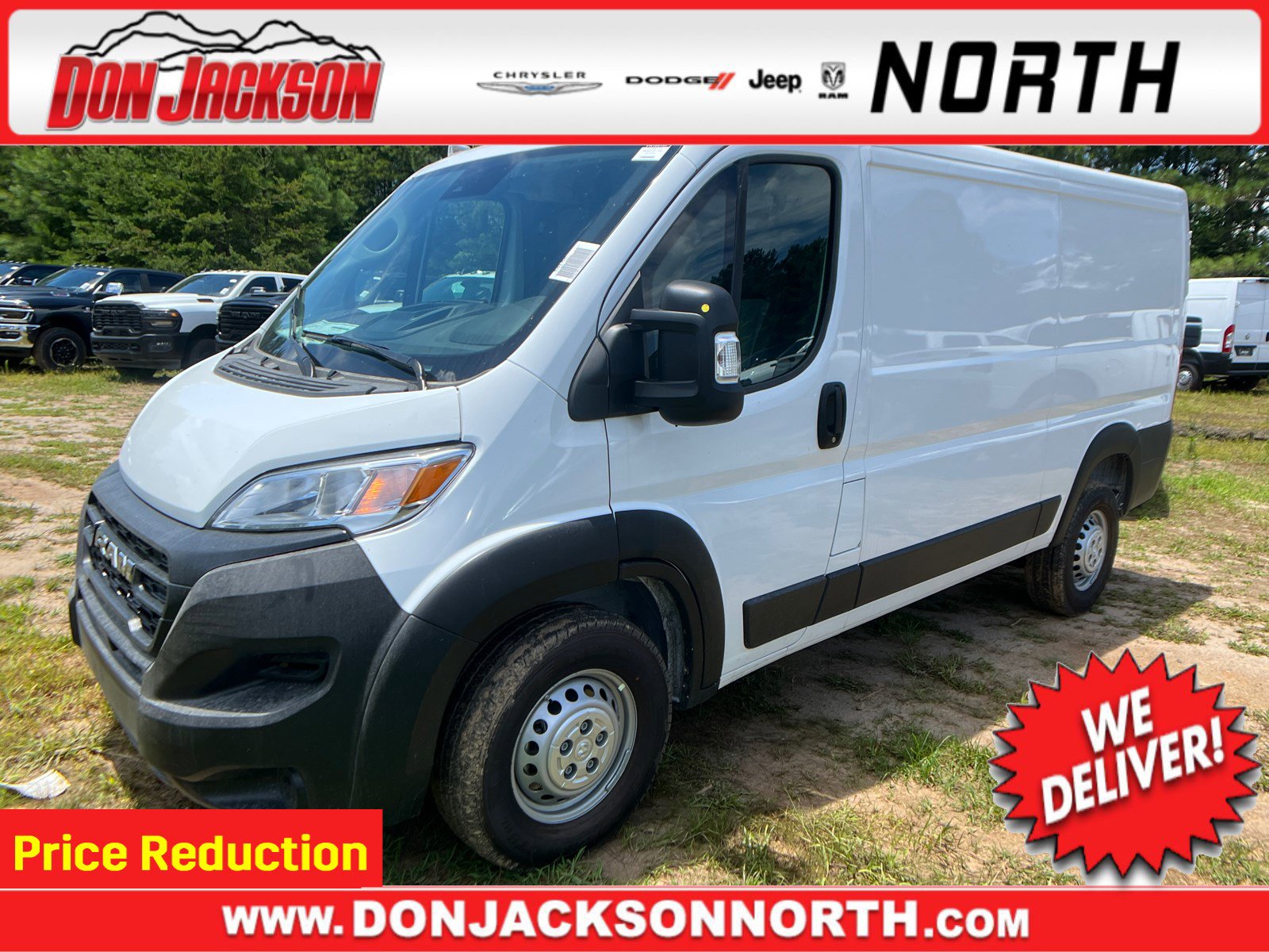 New 2025 RAM ProMaster 1500