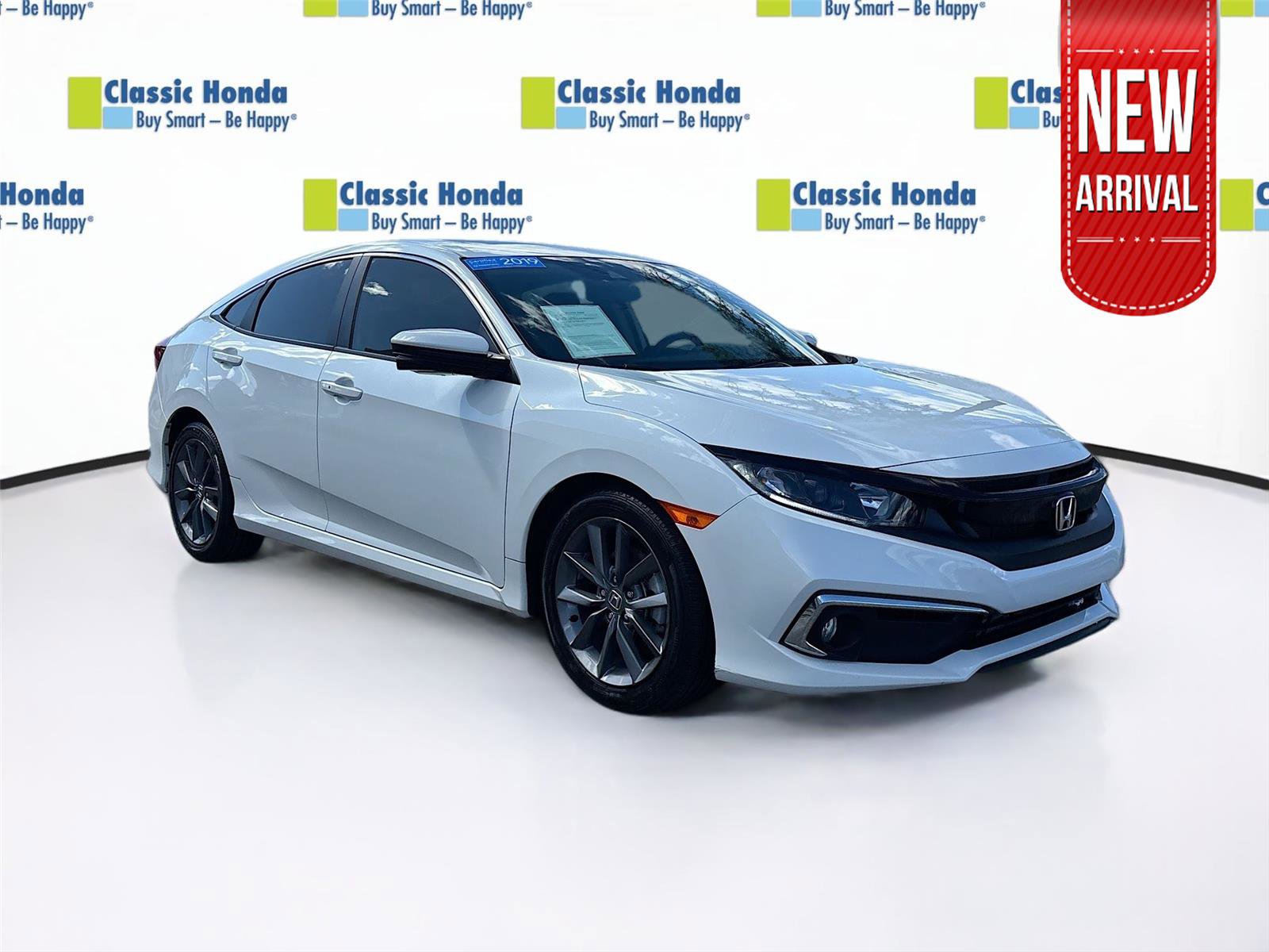 Certified 2019 Honda Civic EX
